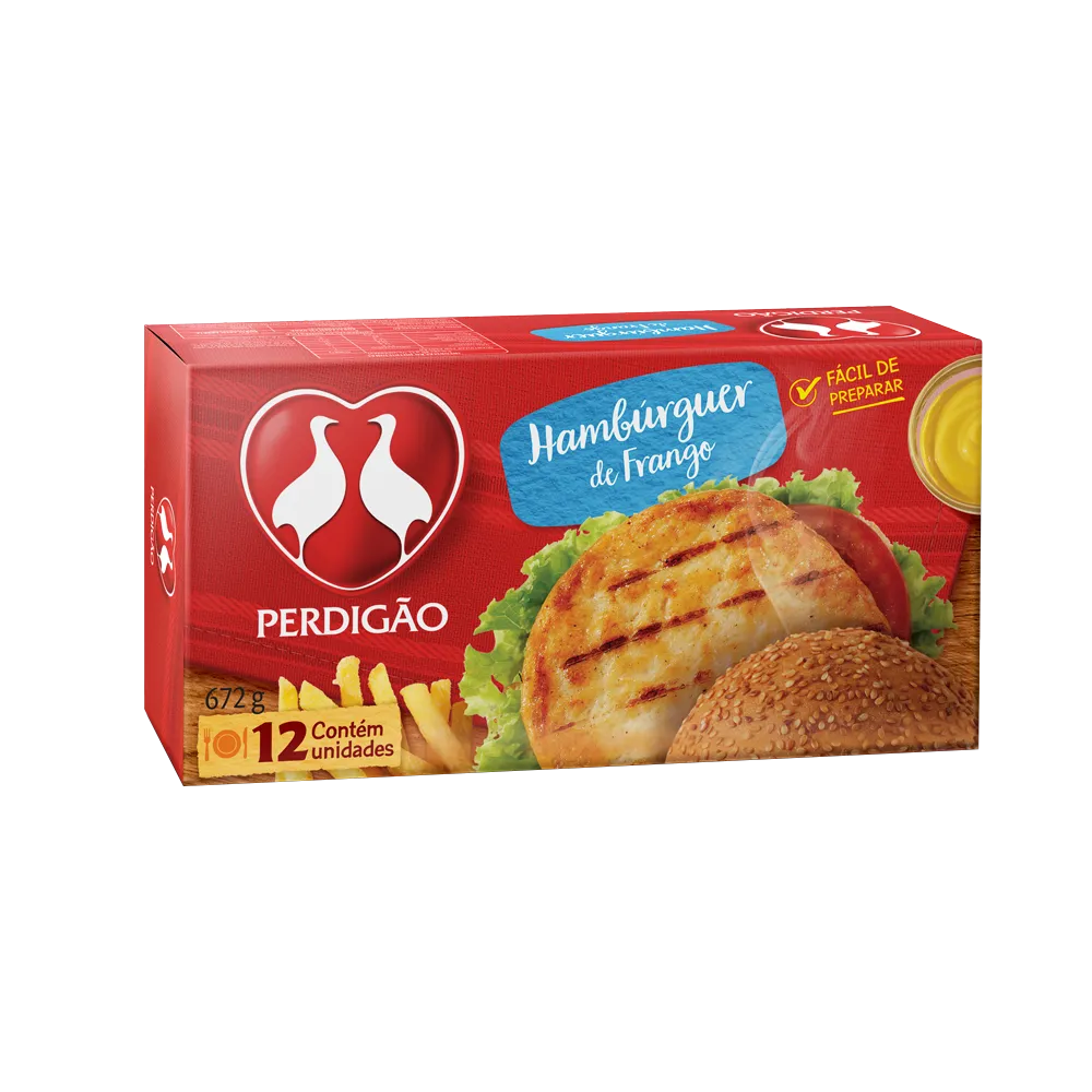 Hambúrguer de Frango 672g