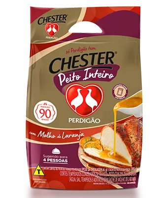 Peito de Chester® com Molho de Laranja